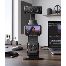 Yadu INSTA360 Luna Ultra Uyumlu Kamera Tutucu Stand Ergonomik Tasarım
