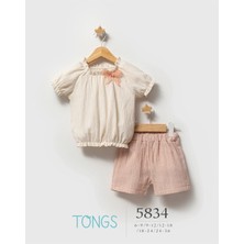Tongs Baby Tongs Penolope Ikili Takım 5834 Pembe