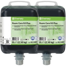Diversey Room Care R2 Plus Konsantre Dezenfektanlı Sert Yüzey Temizleyici 2 x 2 L (4 L)