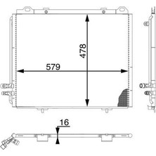 Mahle Dpmix-Hb Klima Radyatoru Mercedes E-Class W210 96 02