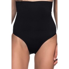 Amora Secret Siyah Yüksek Bel Double Slip Korse