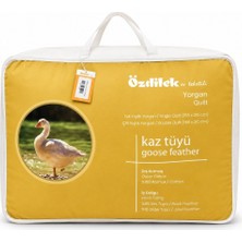 Özdilek Çift Kişilik %100 Kaz Tüyü Yorgan (195X215)