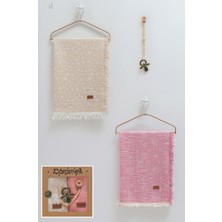 Caramell Basıc Ikili Müslin Battaniye Emzik Askısı Üçlü Kutulu SET-100X120 cm CRML.V17.2487