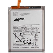 Renklime Samsung Note 10 Lite Batarya Pil