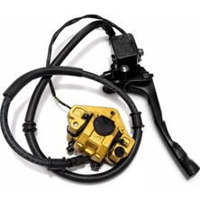 Moto Express Yamaha BWS100 1998-2010 Ön Alt Üst Fren Merkezi Kaliperi Hortumu Set Ys