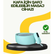 Datatek Isıtmalı Baş Masaj Aleti Rahatlatıcı ve Stres Giderici Tasarım