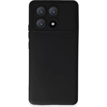 Datatek Newface Xiaomi Poco X6 Pro Kılıf Nano Içi Kadife Silikon - Siyah