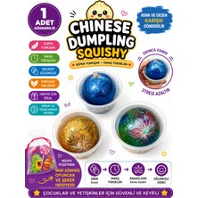 Emrah Gültekin Chinese Dumpling Squishy Stres Oyuncağı 1 Adet Karışık Renk Yavaş Yükselen Yumuşak Squishy