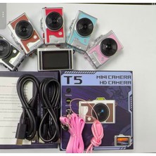 LD Teknoloji T15 Mini Kamera Taşınabilir Anahtarlık Boyutunda Hd Video Kayıt Şarjlı Mini Aksiyon ve Günlük Kamera