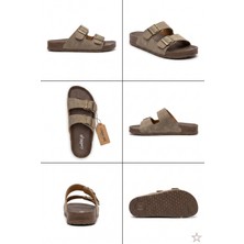 Look Life S053.001 Çift Tokalı Erkek Terlik