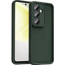Datatek Newface Samsung Galaxy A37 5g Viera Silikon - Koyu Yeşil