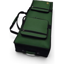 Yamaha Psr SX900, A3000, A5000 Keyboard Orglar Için Uyumlu Soft Case Taşıma Çantası Haki