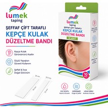 Şeffaf Çift Taraflı Kepçe Kulak Düzeltme Bandı, Kulak Bandı, Kepçekulak Bandı, Çocuk Kulak Bandı