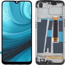 Renklime Oppo A5S Ekran Dokunmatik Çıtalı Srv (Siyah)