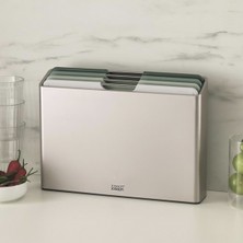 Joseph Joseph Folio Steel Sage 4 Parça Büyük Kesme Tahtası Seti