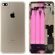Renklime iPhone 7 Plus Full Dolu Kasa (Gold)