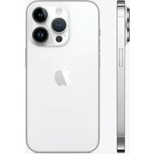 Renklime Iphone 14 Pro Uyumlu Batarya Pil Kapağı (Beyaz)