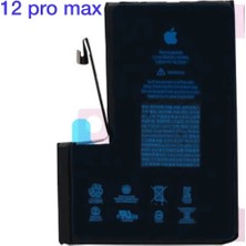 Renklime iPhone 12 Pro Max Batarya Pil (Güçlendirilmiş)