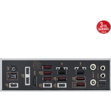 Asus Rog Crosshaır 2006 Amd X870E Am5 Ddr5 9600 HDMI 2xusb4 5x M2 Usb3.2 Wifi 7 + Bt Aura Rgb 10GBIT + 5gbit Lan Atx 20+2+2 Güç Aşamaları, Çift Usb4, 5xm.2 Slot, Wi-Fi 7, Aı Overclocking