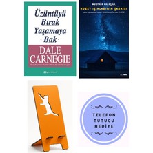 Epsilon Yayınevi Üzüntüyü Bırak Yaşamaya Bak - Dale Carnegie + Kuzey Işıklarının Şarkısı + Telefon Tutucu