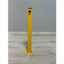 UZM PARK 7 Adet Metal Profil Direk Yatar Kalkar Kilitli Otopark Bariyeri 75CM