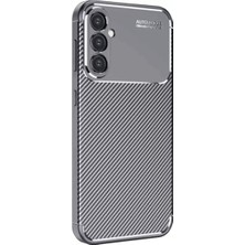 Datatek Newface Samsung Galaxy A26 Kılıf Auto Focus Karbon Kapak - Gri