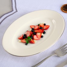 Aryıldız Hera Platin Kayık Tabak 20 cm