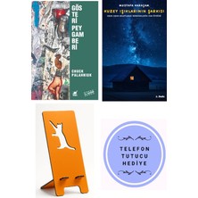Ayrıntı Yayınları Gösteri Peygamberi - Chuck Palahniuk + Kuzey Işıklarının Şarkısı + Telefon Tutucu