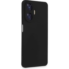 Datatek Newface Realme C55 Kılıf Nano Içi Kadife Silikon - Siyah