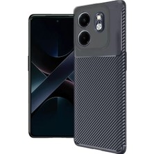 Datatek Newface Infinix Hot 50I 4g Auto Focus Karbon Kapak - Lacivert