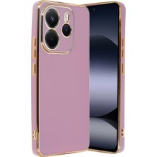 Datatek Newface Xiaomi Redmi Note 14 4g Kılıf Volet Silikon - Mor