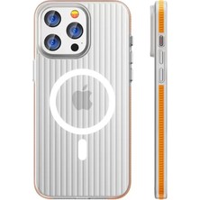 Datatek Joko Apple iPhone 16 Pro Max Line Magsafe Kapak - Turuncu