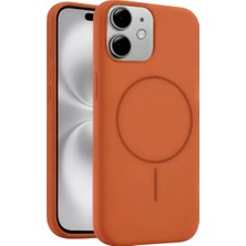 Datatek Joko Apple iPhone 11 Kılıf Jully Magsafe Kapak - Turuncu