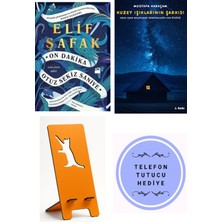 Doğan Kitap On Dakika Otuz Sekiz Saniye - Elif Şafak + Kuzey Işıklarının Şarkısı + Telefon Tutucu
