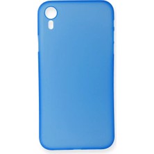 Datatek Newface Apple iPhone Xr Kılıf Pp Ultra Ince Kapak - Mavi