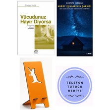İletişim Yayınları Vücudunuz Hayır Diyorsa Duygusal Stresin Bedelleri - Gabor Mate + Kuzey Işıklarının Şarkısı + Telefon Tutucu