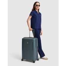 Pierre Cardin Kadın Petrol Orta Boy Valiz 50333114-VR102
