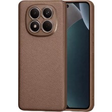 Datatek Newface Xiaomi Redmi Note 15 Pro 4g Thermax Silikon Kılıf - Kahverengi
