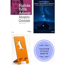 Can Yayınları Ateşten Gömlek - Halide Edib Adıvar + Kuzey Işıklarının Şarkısı + Telefon Tutucu
