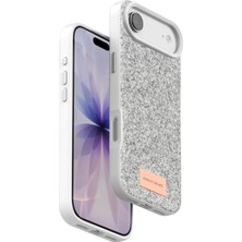 Datatek Onegif Apple iPhone 17 Air Bright Simli Kapak - Beyaz