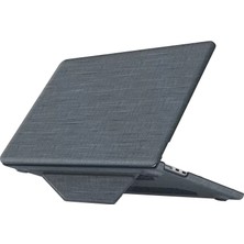 Datatek Newface Apple Macbook Pro 13 2020 Macbook Kumaş Kapak - Gri