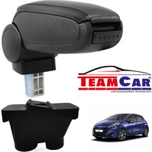 PINUKS TC30-280039 Peugeot 208 Hb 5d 2012-2020 Kolçak Kol Dayama Siyah Ithal Premium