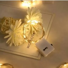 Marsilyan 2m Pilli Peri LED Beyaz Işık