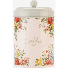 Cath Kidston Feels Like Krem Galvaniz Kahve Saklama Kabı 10,5X17,5 cm