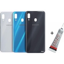 Renklime Samsung A20 Arka Batarya Pil Kapağı Mavi (B7000 15