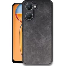 Renklime Newface Vivo Y18 Kılıf Aras Deri Kapak - Siyah