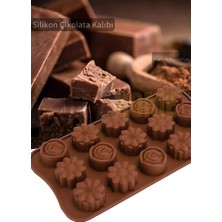 Jet's Home Karışık Kurabiye Desen Çikolata Kalıbı Bpa Free Buz Kalıbı Silikon Tatlı Kalıbı yapışmaz kalıp