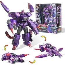 Scntoys Dinoster Heroes 3'ü 1 Arada Mosa Storm Dönüştürülebilir Büyük Robot Figür Dinoster Heroes Mosa Storm Figür