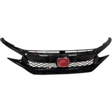 Oled Garaj Honda Civic Fc5 Için Uyumlu 2016-2019 Typer Type-R Type R Ön Panjur