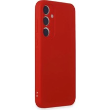 Renklime Newface Samsung Galaxy A35 5g Kılıf First Silikon - Kırmızı